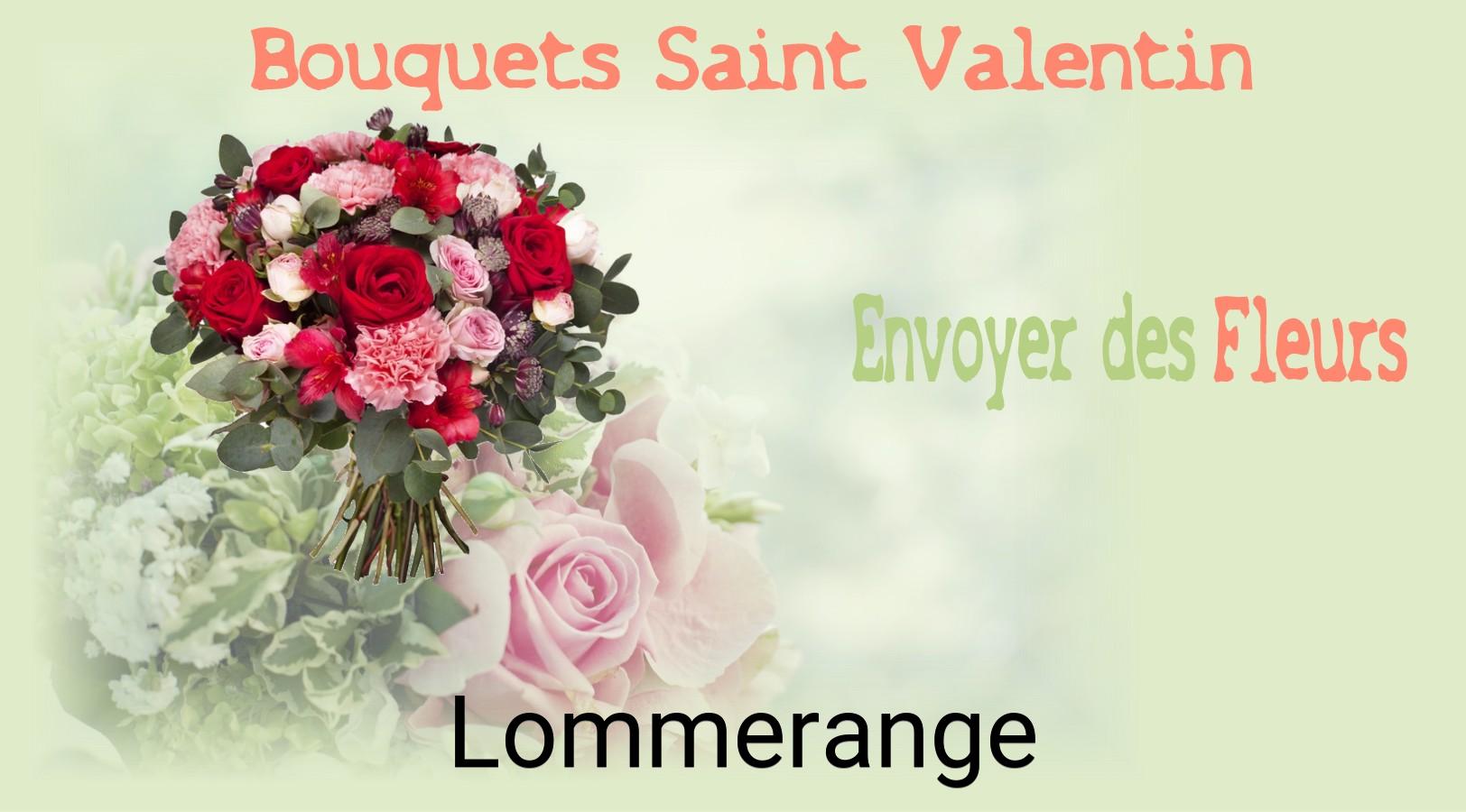 Roses de Saint-Valentin livrées à Lommerange